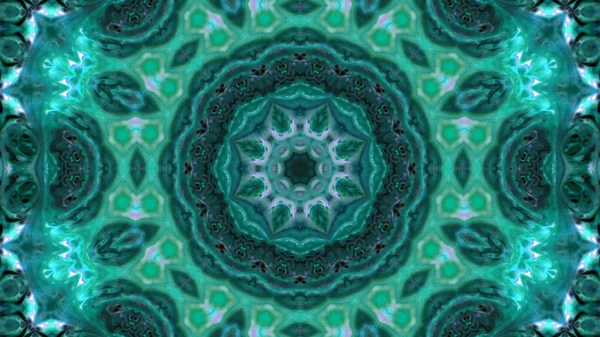 Soyut boya fırça mürekkep patlayabilir formanın düzgün kavramı simetrik desen süs dekoratif Kaleidoscope hareketi geometrik daire ve yıldız şekli