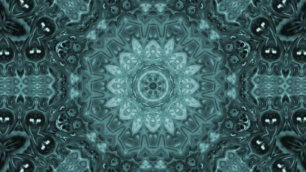 Soyut boya fırça mürekkep patlayabilir formanın düzgün kavramı simetrik desen süs dekoratif Kaleidoscope hareketi geometrik daire ve yıldız şekli