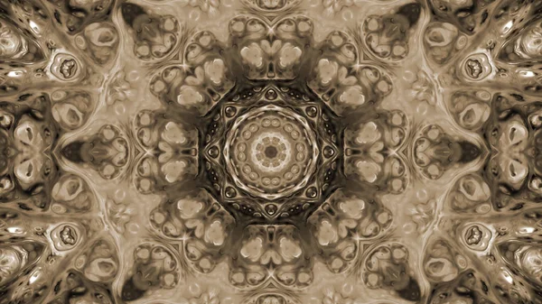 แปรงทาส กษรหม กระเบ ดกระจายแนวค ราบร ปแบบสมมาตรตกแต งการเคล อนไหว Kaleidoscope ตกแต — ภาพถ่ายสต็อก