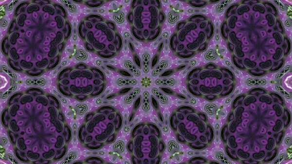 Soyut boya fırça mürekkep patlayabilir formanın düzgün kavramı simetrik desen süs dekoratif Kaleidoscope hareketi geometrik daire ve yıldız şekli