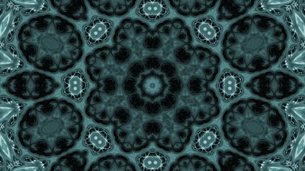 Soyut boya fırça mürekkep patlayabilir formanın düzgün kavramı simetrik desen süs dekoratif Kaleidoscope hareketi geometrik daire ve yıldız şekli