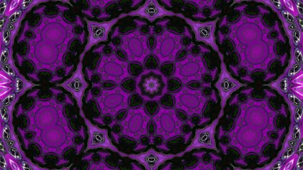 Soyut boya fırça mürekkep patlayabilir formanın düzgün kavramı simetrik desen süs dekoratif Kaleidoscope hareketi geometrik daire ve yıldız şekli