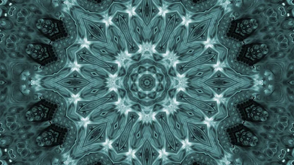 Soyut boya fırça mürekkep patlayabilir formanın düzgün kavramı simetrik desen süs dekoratif Kaleidoscope hareketi geometrik daire ve yıldız şekli