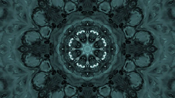 Soyut boya fırça mürekkep patlayabilir formanın düzgün kavramı simetrik desen süs dekoratif Kaleidoscope hareketi geometrik daire ve yıldız şekli