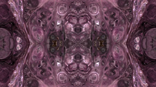 Soyut boya fırça mürekkep patlayabilir formanın düzgün kavramı simetrik desen süs dekoratif Kaleidoscope hareketi geometrik daire ve yıldız şekli