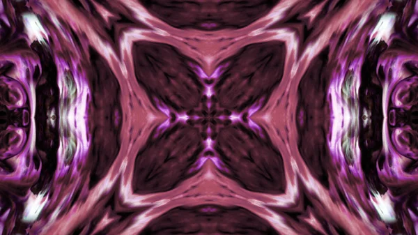 Soyut boya fırça mürekkep patlayabilir formanın düzgün kavramı simetrik desen süs dekoratif Kaleidoscope hareketi geometrik daire ve yıldız şekli