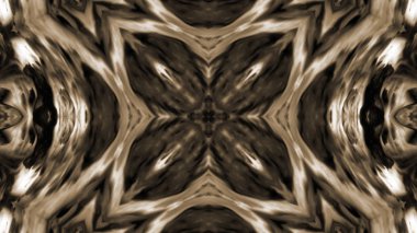 Soyut boya fırça mürekkep patlayabilir formanın düzgün kavramı simetrik desen süs dekoratif Kaleidoscope hareketi geometrik daire ve yıldız şekli