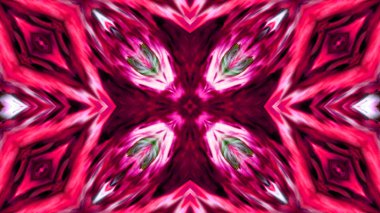 Soyut boya fırça mürekkep patlayabilir formanın düzgün kavramı simetrik desen süs dekoratif Kaleidoscope hareketi geometrik daire ve yıldız şekli