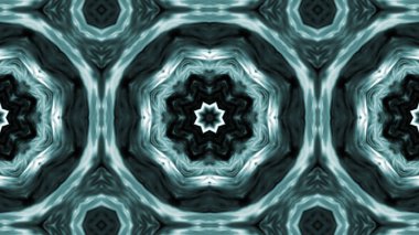 Soyut boya fırça mürekkep patlayabilir formanın düzgün kavramı simetrik desen süs dekoratif Kaleidoscope hareketi geometrik daire ve yıldız şekli