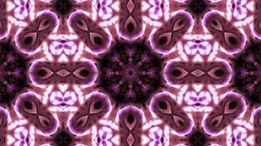 Soyut boya fırça mürekkep patlayabilir formanın düzgün kavramı simetrik desen süs dekoratif Kaleidoscope hareketi geometrik daire ve yıldız şekli