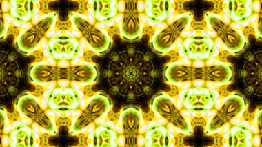 Soyut boya fırça mürekkep patlayabilir formanın düzgün kavramı simetrik desen süs dekoratif Kaleidoscope hareketi geometrik daire ve yıldız şekli