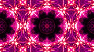 Soyut boya fırça mürekkep patlayabilir formanın düzgün kavramı simetrik desen süs dekoratif Kaleidoscope hareketi geometrik daire ve yıldız şekli