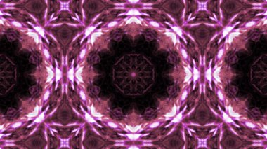 Soyut boya fırça mürekkep patlayabilir formanın düzgün kavramı simetrik desen süs dekoratif Kaleidoscope hareketi geometrik daire ve yıldız şekli