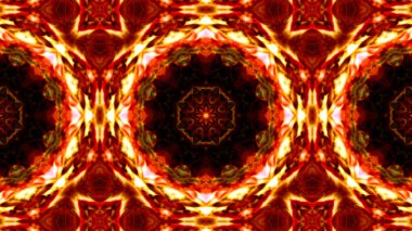 Soyut boya fırça mürekkep patlayabilir formanın düzgün kavramı simetrik desen süs dekoratif Kaleidoscope hareketi geometrik daire ve yıldız şekli