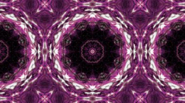 Soyut boya fırça mürekkep patlayabilir formanın düzgün kavramı simetrik desen süs dekoratif Kaleidoscope hareketi geometrik daire ve yıldız şekli