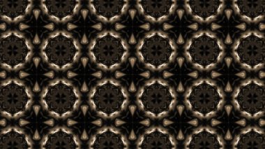 Soyut boya fırça mürekkep patlayabilir formanın düzgün kavramı simetrik desen süs dekoratif Kaleidoscope hareketi geometrik daire ve yıldız şekli