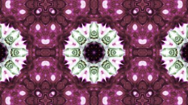 Soyut boya fırça mürekkep patlayabilir formanın düzgün kavramı simetrik desen süs dekoratif Kaleidoscope hareketi geometrik daire ve yıldız şekli