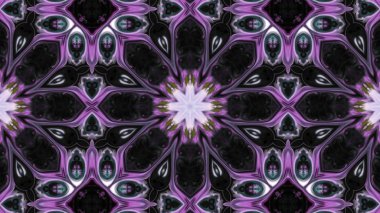 Soyut boya fırça mürekkep patlayabilir formanın düzgün kavramı simetrik desen süs dekoratif Kaleidoscope hareketi geometrik daire ve yıldız şekli