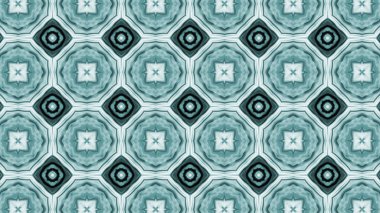 Soyut boya fırça mürekkep patlayabilir formanın düzgün kavramı simetrik desen süs dekoratif Kaleidoscope hareketi geometrik daire ve yıldız şekli