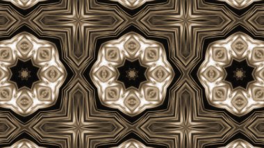 Soyut boya fırça mürekkep patlayabilir formanın düzgün kavramı simetrik desen süs dekoratif Kaleidoscope hareketi geometrik daire ve yıldız şekli