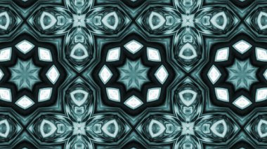 Soyut boya fırça mürekkep patlayabilir formanın düzgün kavramı simetrik desen süs dekoratif Kaleidoscope hareketi geometrik daire ve yıldız şekli