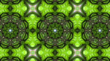 Soyut boya fırça mürekkep patlayabilir formanın düzgün kavramı simetrik desen süs dekoratif Kaleidoscope hareketi geometrik daire ve yıldız şekli