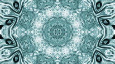 Soyut boya fırça mürekkep patlayabilir formanın düzgün kavramı simetrik desen süs dekoratif Kaleidoscope hareketi geometrik daire ve yıldız şekli