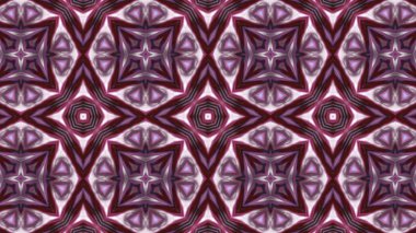 Soyut boya fırça mürekkep patlayabilir formanın düzgün kavramı simetrik desen süs dekoratif Kaleidoscope hareketi geometrik daire ve yıldız şekli