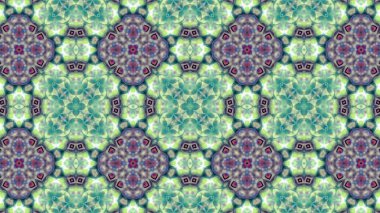 Soyut boya fırça mürekkep patlayabilir formanın düzgün kavramı simetrik desen süs dekoratif Kaleidoscope hareketi geometrik daire ve yıldız şekli