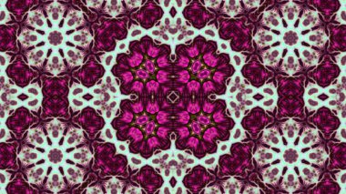 Soyut boya fırça mürekkep patlayabilir formanın düzgün kavramı simetrik desen süs dekoratif Kaleidoscope hareketi geometrik daire ve yıldız şekli