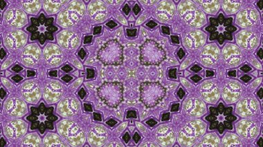 Soyut boya fırça mürekkep patlayabilir formanın düzgün kavramı simetrik desen süs dekoratif Kaleidoscope hareketi geometrik daire ve yıldız şekli