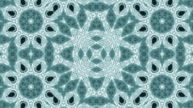 Soyut boya fırça mürekkep patlayabilir formanın düzgün kavramı simetrik desen süs dekoratif Kaleidoscope hareketi geometrik daire ve yıldız şekli