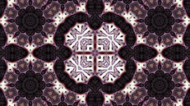 Soyut boya fırça mürekkep patlayabilir formanın düzgün kavramı simetrik desen süs dekoratif Kaleidoscope hareketi geometrik daire ve yıldız şekli