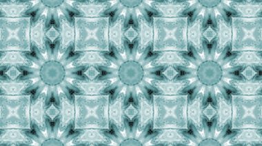 Soyut boya fırça mürekkep patlayabilir formanın düzgün kavramı simetrik desen süs dekoratif Kaleidoscope hareketi geometrik daire ve yıldız şekli