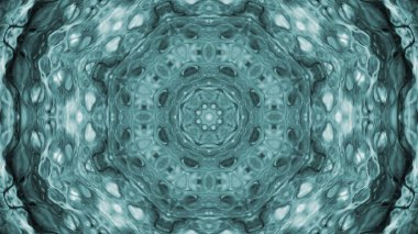 Soyut boya fırça mürekkep patlayabilir formanın düzgün kavramı simetrik desen süs dekoratif Kaleidoscope hareketi geometrik daire ve yıldız şekli