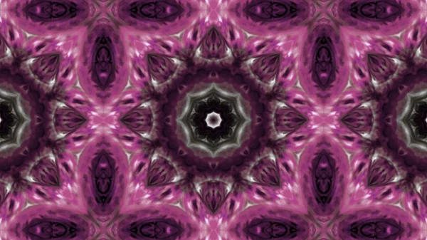 Soyut boya fırça mürekkep patlayabilir formanın düzgün kavramı simetrik desen süs dekoratif Kaleidoscope hareketi geometrik daire ve yıldız şekli