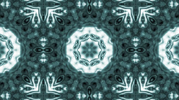 Soyut boya fırça mürekkep patlayabilir formanın düzgün kavramı simetrik desen süs dekoratif Kaleidoscope hareketi geometrik daire ve yıldız şekli