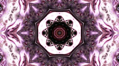 Soyut boya fırça mürekkep patlayabilir formanın düzgün kavramı simetrik desen süs dekoratif Kaleidoscope hareketi geometrik daire ve yıldız şekiller