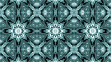 Soyut boya fırça mürekkep patlayabilir formanın düzgün kavramı simetrik desen süs dekoratif Kaleidoscope hareketi geometrik daire ve yıldız şekiller