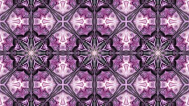 Soyut boya fırça mürekkep patlayabilir formanın düzgün kavramı simetrik desen süs dekoratif Kaleidoscope hareketi geometrik daire ve yıldız şekiller