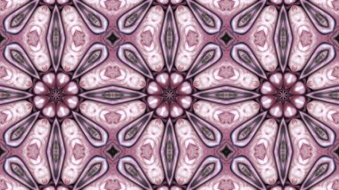 Soyut boya fırça mürekkep patlayabilir formanın düzgün kavramı simetrik desen süs dekoratif Kaleidoscope hareketi geometrik daire ve yıldız şekiller