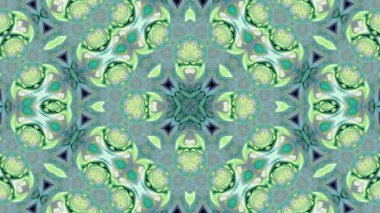 Soyut boya fırça mürekkep patlayabilir formanın düzgün kavramı simetrik desen süs dekoratif Kaleidoscope hareketi geometrik daire ve yıldız şekiller