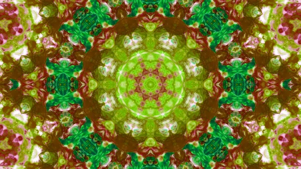 Spread Smooth Concept Symmetric Pattern Ornamental Decorative Kaleidoscope Movement Geometric — Stok Foto