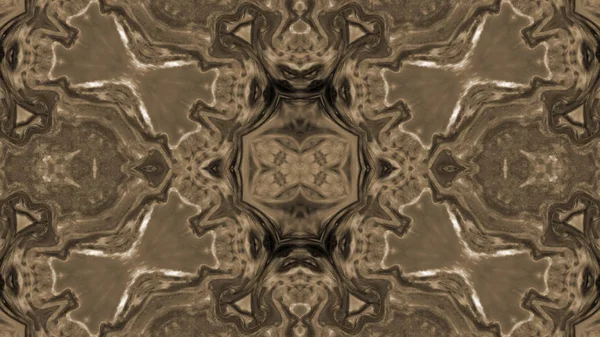 Soyut boya fırça mürekkep patlayabilir formanın düzgün kavramı simetrik desen süs dekoratif Kaleidoscope hareketi geometrik daire ve yıldız şekiller