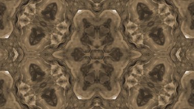 Soyut boya fırça mürekkep patlayabilir formanın düzgün kavramı simetrik desen süs dekoratif Kaleidoscope hareketi geometrik daire ve yıldız şekiller