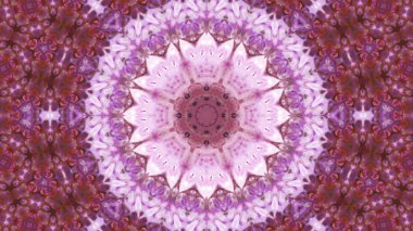 Soyut boya fırça mürekkep patlayabilir formanın düzgün kavramı simetrik desen süs dekoratif Kaleidoscope hareketi geometrik daire ve yıldız şekiller