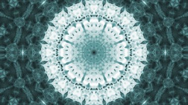 Soyut boya fırça mürekkep patlayabilir formanın düzgün kavramı simetrik desen süs dekoratif Kaleidoscope hareketi geometrik daire ve yıldız şekiller