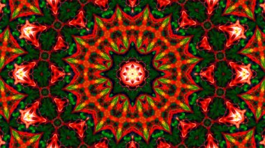 Boya fırça Kaleidoscope