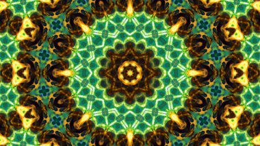 Boya fırça Kaleidoscope