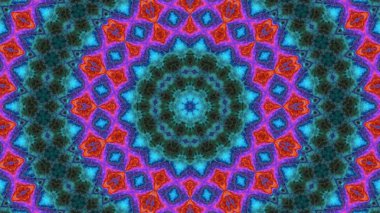 Boya fırça Kaleidoscope